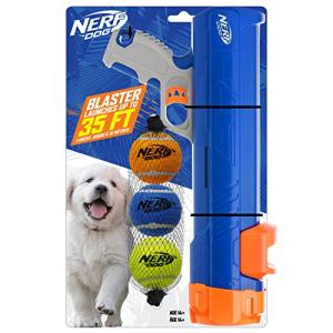 Nerf Dog 12" Blaster with 3 Squeaky Balls