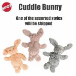 SPOT Cuddle Bunnies Plush Dog Toy with Squeaker