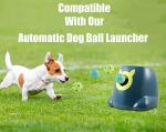 Crafts Central 6 PCS Latex Balls for Small and Medium Size Dogs - for Automatic Dog Ball Launcher, Playing Fetch, and Dog Toy