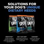 Go! Solutions Skin + Coat Care Chicken Dry Dog Food with Grains, Healthy Kibble with Omega-3s & 6s for Soft, Shiny Fur, for Puppies, Adults, & Seniors, 22 lb Bag