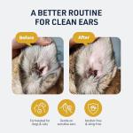 Veterinary Formula Clinical Care Ear Therapy, 4 oz. – Cat and Dog Ear Cleaner to Help Soothe Itchiness and Cleans The Ear Canal from Debris and Buildup That May Cause Infection