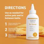Veterinary Formula Clinical Care Ear Therapy, 4 oz. – Cat and Dog Ear Cleaner to Help Soothe Itchiness and Cleans The Ear Canal from Debris and Buildup That May Cause Infection