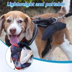 2 Pcs Foldable Portable Dog Bowls for Travel, 40 oz Water and Food Bowl for Dog, Puppy Waterproof Wear-Resistant Oxford Cloth