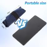 2 Pcs Foldable Portable Dog Bowls for Travel, 40 oz Water and Food Bowl for Dog, Puppy Waterproof Wear-Resistant Oxford Cloth