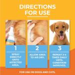 Paw Science Skin & Wound Care Spray for Dogs & Cats – Lick-Safe Antiseptic Healing Aid, Itch Relief & Skin Repair Treatment for Hot Spots, Rashes, Cuts, Burns, & Irritation