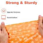 Dog Poop Bags Rolls 240 Count: Doggie Bags with Dispenser - Unscented Extra Thick & Leak Proof Doggy Waste