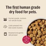 The Honest Kitchen Human Grade Dry Dog Food, Whole Food Clusters Puppy Whole Grain Dry Dog Food,Chicken, 4 lb Bag