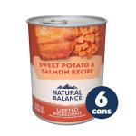 Natural Balance Limited Ingredient Adult Grain-Free Wet Canned Dog Food, Sweet Potato & Salmon Recipe, 13 Ounce (Case of 6)