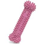 Nylabone Textured Teething Bone Puppy Chew Toy, Soothing Puppy Teething Bone, Enrichment Toy for Puppies, Pink, Chicken Flavor, X-Small Dogs - Up to 15 Ibs, 1 Count