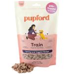 Pupford Freeze Dried Training Treats for Dogs & Puppies, 215+ Four Ingredient Bites (Turkey & Veggies, 3 oz)