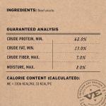 Vital Essentials Freeze Dried Bully Sticks Dog Treats | Premium Quality, Long Lasting | Grain Free Treats for Dogs, (3 Count) 1.4 oz Bag