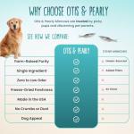 Otis & Pearly Freeze Dried Minnows Dog Treats, 2oz - Single Ingredient Dog Treat, Made in USA - Healthy Protein for Small, Medium, Large Breeds