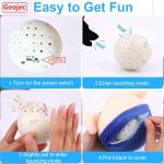 Interactive Dog Toys,Active Moving Pet Plush Toy,2026 New shaking dog ball pig dog toy Interactive Dog Ball with song Squeaky Moving Dog Ball Toy,Rechargeable Toys to Keep Them Busy Dog Toys(Blue Pig)