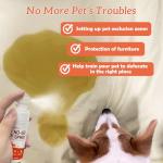 Ruidehut Dog Potty Training Spray & NO-GO Area Spray, Safe & Effective Puppy Pee Spray, Helps Train Puppies & Dogs Where to Potty, Indoor and Outdoor House Training Tool, 1.69 Fl Oz Each