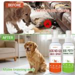 Ruidehut Dog Potty Training Spray & NO-GO Area Spray, Safe & Effective Puppy Pee Spray, Helps Train Puppies & Dogs Where to Potty, Indoor and Outdoor House Training Tool, 1.69 Fl Oz Each