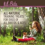 Soft & Chewy Training Treats for Dogs, Bite Size Reward Treats for Training & Positive Reinforcement, Natural Grain-Fre Treats, Wild Salmon & Kelp, Roasted Chicken & Smoked Beef, 3 Pack (4 oz Each)