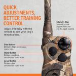 SportDOG WetlandHunter 425X Remote Trainer - Reliable Off-Leash Control - Rechargeable - Waterproof DryTek Technology - Adjustable Training Collar - Camouflage - 500-Yard Range, 1 Collar