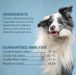 Lil' Bitz Soft & Chewy Training Treats for Dogs, Bite Size Reward Treats for Training & Positive Reinforcement, Grain Free Treats Made with Real Chicken, Flame Roasted Chicken Flavor, 4 oz Bag