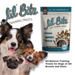 Lil' Bitz Soft & Chewy Training Treats for Dogs, Bite Size Reward Treats for Training & Positive Reinforcement, Grain Free Treats Made with Real Chicken, Flame Roasted Chicken Flavor, 4 oz Bag