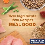 Nutrish Rachael Ray Healthy Weight Adult Dry Dog Food Real Turkey, Brown Rice & Venison Recipe, 12 lb. Bag