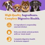 Halo Holistic Small Breed Dog Food, Cage Free Chicken & Brown Rice Recipe, Healthy Grains Dry Dog Food, Complete Digestive Health, 3.5 lb Bag