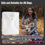 Anti Barking Devices, 3 Modes Ultrasonic Bark Box, Dog Bark Deterrent Devices, Dog Barking Stopper, Anti Barking Device for Dogs Long Range 50ft, Barking Control Devices for Dog Training in Outdoor