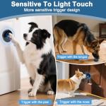 Cangecit High Sensitivity Dog Door Bell 2026 Version, Dog Doorbells for Potty Training – Dog Bells to Go Outside, 1000Feet Range, Waterproof Button, 55 Melodies & 5 Notification Modes (1 Button)