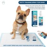 Wenmpopo Dog Potty Training Attractant Spray - for Indoor, Outdoor, or Pad Use, All Ages and Breeds，3.38 fl oz
