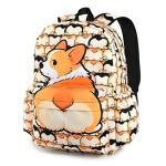 KzgtY Dog School Backpack for Girls Boys Teens Bookbag 17 Inch Laptop Backpack for Sports Travel Camping