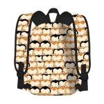 KzgtY Dog School Backpack for Girls Boys Teens Bookbag 17 Inch Laptop Backpack for Sports Travel Camping