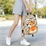 KzgtY Dog School Backpack for Girls Boys Teens Bookbag 17 Inch Laptop Backpack for Sports Travel Camping