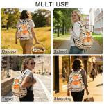 KzgtY Dog School Backpack for Girls Boys Teens Bookbag 17 Inch Laptop Backpack for Sports Travel Camping