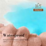 Cozila Dog Beds for Large Sized Dog, Orthopedic Pet Bed with Waterproof Lining, Soft Short Plush Surface & Egg Crate Foam, Machine Washable Pet Bed with Removable Cover & Anti Slip Bottom