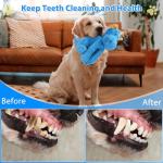 Letsmeet Dog Toys for Puppy Toys, Interactive Plush Dog Toy with Squeaker and Crinkle Paper, Suitable for Reducing Boredom and Anxiety, Cute Pet Toy for Small, Medium and Large Dogs