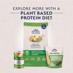 Natural Balance Limited Ingredient Adult Dry Dog Food with Vegan Plant Based Protein and Healthy Grains, Vegetarian Recipe, 4 Pound (Pack of 1)