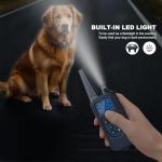 Heaflex Shock Collar with Remote, Dog Training Collar, 4 Training Modes with Beep, Vibration, Safe Shock, Led Light, 2600 ft Wireless Range, Rechargeable for 3 Dogs, Small Medium Large 5-120Lbs