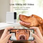 Petcube Cam The Pack of 3 | Indoor Wi-Fi Pet Security Camera with Phone App, 2-Way Audio and Video, Night Vision, 1080p HD Video and Smart Alerts