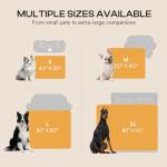 Luciphia Large Waterproof Dog Blanket for Pet Washable Liquid Proof Bed Intimacy Protection Shaggy Plush Calming Long Faux Fur Couch Cover Calming Cat Throw Blankets, Tie-dye Grey, 50" x 60"