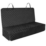 Smatto Dog Car Seat Cover for Back Seat, Waterproof Pet Bench Seat Cover for Dogs, Scratchproof Nonslip Rear Seat Protector for Cars, Trucks, SUVs