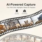 Automatic Cat Feeder with 2K Camera, 5G WiFi 6.5L Smart Pet Feeder for Cat & Small Dog, Automatic Dog Feeder with Night Vision, 2-Way Audio, Motion Detection, Feeding Schedule & App Control