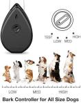Anti Barking Devices, Auto Dog Bark Control Devices with 3 Modes, Rechargeable Ultrasonic Bark Box Dog Barking Deterrent Devices, Stop Neighour Dog Barking Devices for Dogs up to 75ft(Black)