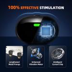 Ultra-Small Dog Shock Collar with Remote, Ultra-Light & Thin Dog Training Collar, Tailored for Small Dogs 5-30lbs & Medium Dogs, 198-Level Precise Control, Waterproof, Rechargeable (Not Auto Collar)