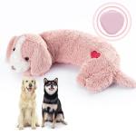 Moropaky Heartbeat Toy Puppy Heartbeat Stuffed Toy for Dog Calming Aid, Heartbeat Puppy Toy for Pets Anxiety Relief, Dog Comfort Toy for Behavioral Aid Crate Training, Puppy Essential