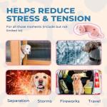 Moropaky Heartbeat Toy Puppy Heartbeat Stuffed Toy for Dog Calming Aid, Heartbeat Puppy Toy for Pets Anxiety Relief, Dog Comfort Toy for Behavioral Aid Crate Training, Puppy Essential