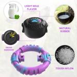 VRTOP Dog Toys for Aggressive Chewers Large Medium Small Breed, Indestructible Durable Tough Dog Chew Toys to Keep Them Busy, Nylon Rubber Interactive Dog Toys