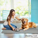 hyha Waterproof Dog Blanket, Soft Pet Bed Blankets, Waterproof Sofa Couch Cover for Dogs Washable, Reversible Pet Couch Covers for Sofa Furniture (30x70 Inch, Grey/Dark Grey)