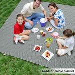 hyha Waterproof Dog Blanket, Soft Pet Bed Blankets, Waterproof Sofa Couch Cover for Dogs Washable, Reversible Pet Couch Covers for Sofa Furniture (30x70 Inch, Grey/Dark Grey)