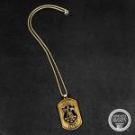 Bad Bananas BBGreek Iota Phi Theta - Official Vendor - Dog Tag Pendant Necklace - Coat of Arms