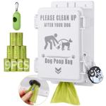STAYPOT Outdoor Dog Poop Bag Dispenser Wall Mountable, Waterproof & Commercial-Grade, Outdoor Organizer for Home, Parks, Apartments, Property Management with 135 Bags & Lock Included