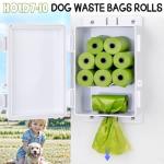 STAYPOT Outdoor Dog Poop Bag Dispenser Wall Mountable, Waterproof & Commercial-Grade, Outdoor Organizer for Home, Parks, Apartments, Property Management with 135 Bags & Lock Included